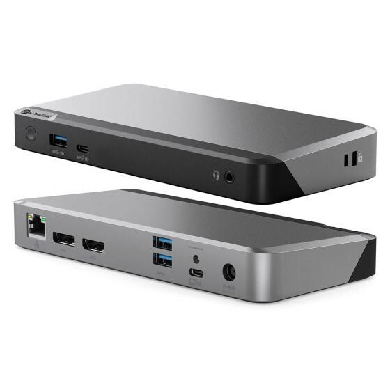 ALOGIC DUPRMX2-WW laptop dock/port replicator Wired USB 3.2 Gen 1 (3.1 Gen 1) Type-C Grey, Black