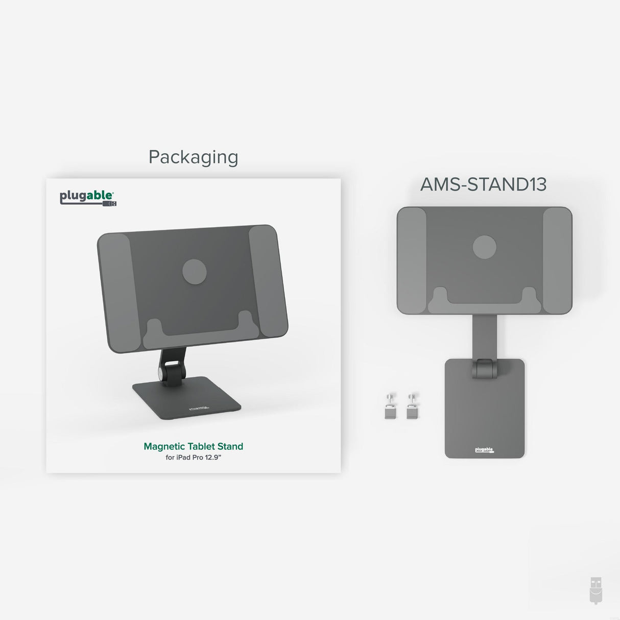 Plugable Technologies PLUGABLE MAGNETIC IPAD TABLET STAND FOR IPAD PRO 12.9”