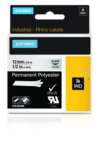 DYMO IND Permanent Polyester