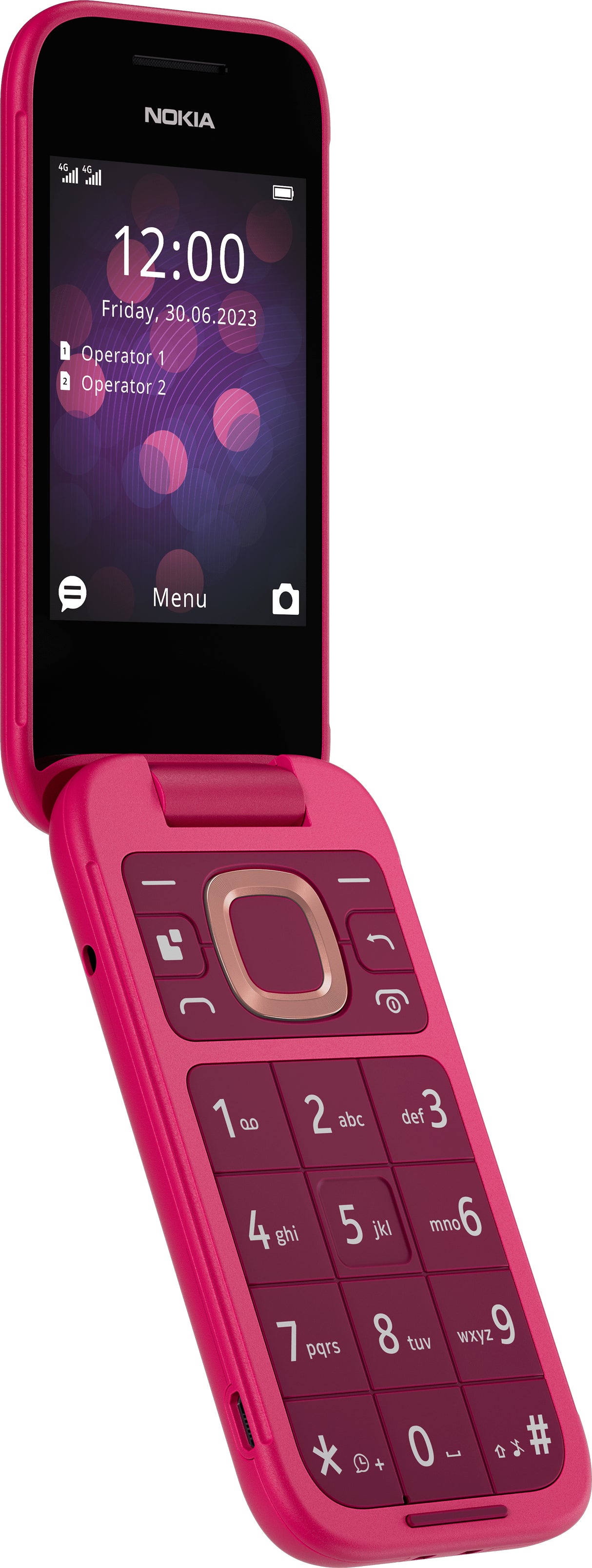 Nokia 2660 7.11 cm (2.8") 123 g Pink Feature phone