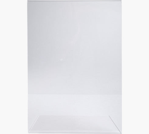 Exacompta 84058D sign holder/information stand A4 Polymethyl methacrylate (PMMA) Transparent