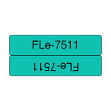 Brother FLE-7511 DirectLabel Label green 45mm x 21mm Pack=72