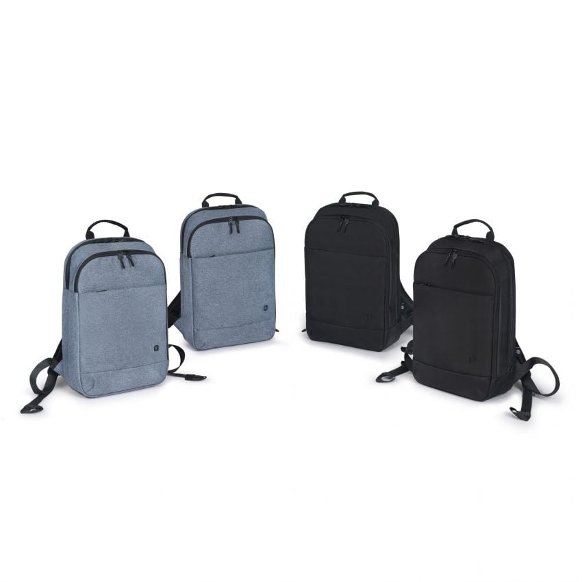 DICOTA Slim Eco MOTION backpack Casual backpack Black Polyester