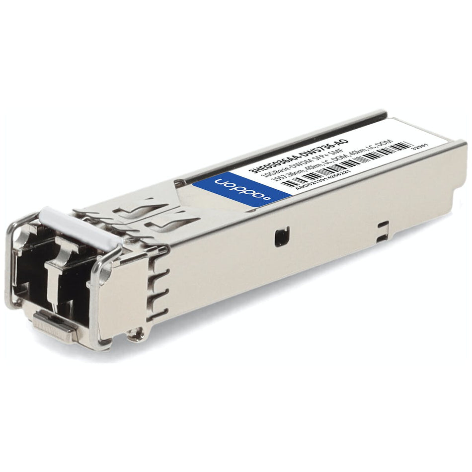 AddOn Networks 3HE05036AA-DW5736-AO network transceiver module Fiber optic 10000 Mbit/s SFP+ 1557.36 nm