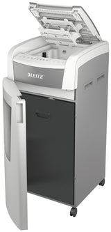 Leitz P4 110L paper shredder Cross shredding 55 dB 23 cm Black, Grey, Silver, White