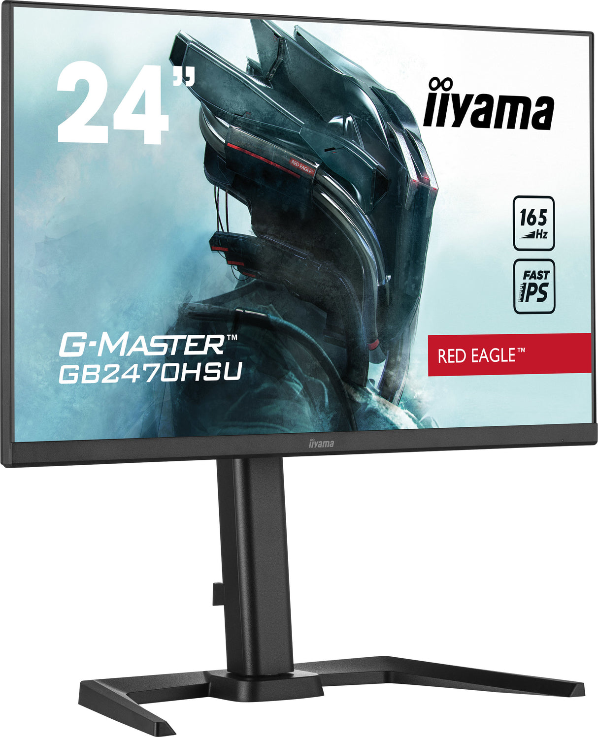 iiyama G-MASTER GB2470HSU-B5 LED display 61 cm (24") 1920 x 1080 pixels Full HD Black