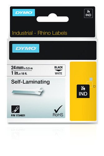 DYMO 24mm RHINO Self-Laminating Vinyl tape label-making tape