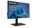 Acer B7 Vero B247YEbmiprzxv Monitor, 23.8", Full HD (1920x1080), IPS, 100Hz Refresh rate, 4Ms Response Time, Zero Frame Bezel, HDMI/DP/VGA/USB