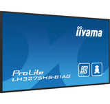 iiyama LH3275HS-B1AG Signage Display Digital signage flat panel 81.3 cm (32") LCD Wi-Fi 500 cd/m² Full HD Black Built-in processor Android 11 24/7