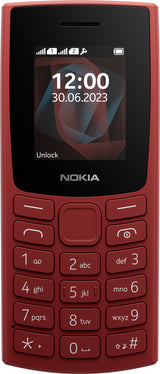 Nokia 105 4.57 cm (1.8") 78.7 g Red Feature phone