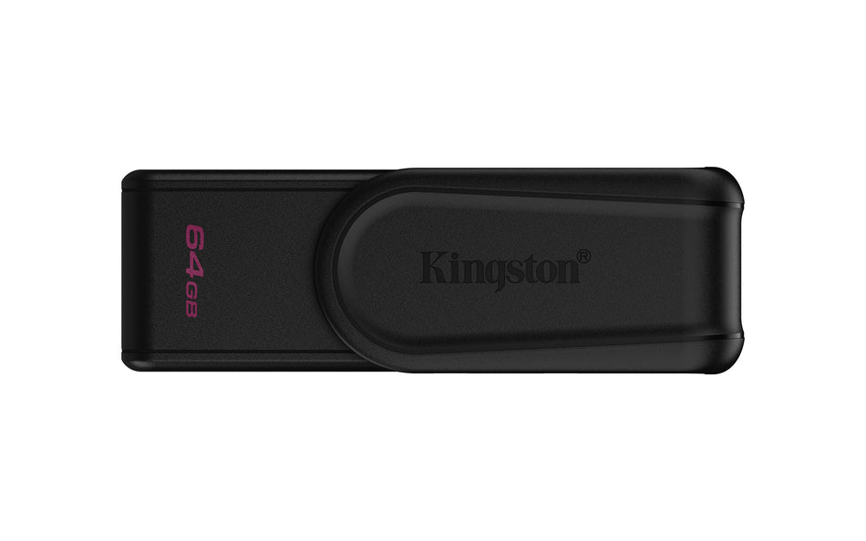Kingston Technology DataTraveler 64GB Portable USB 3.2 Gen 1 Exodia S (Black/Black)