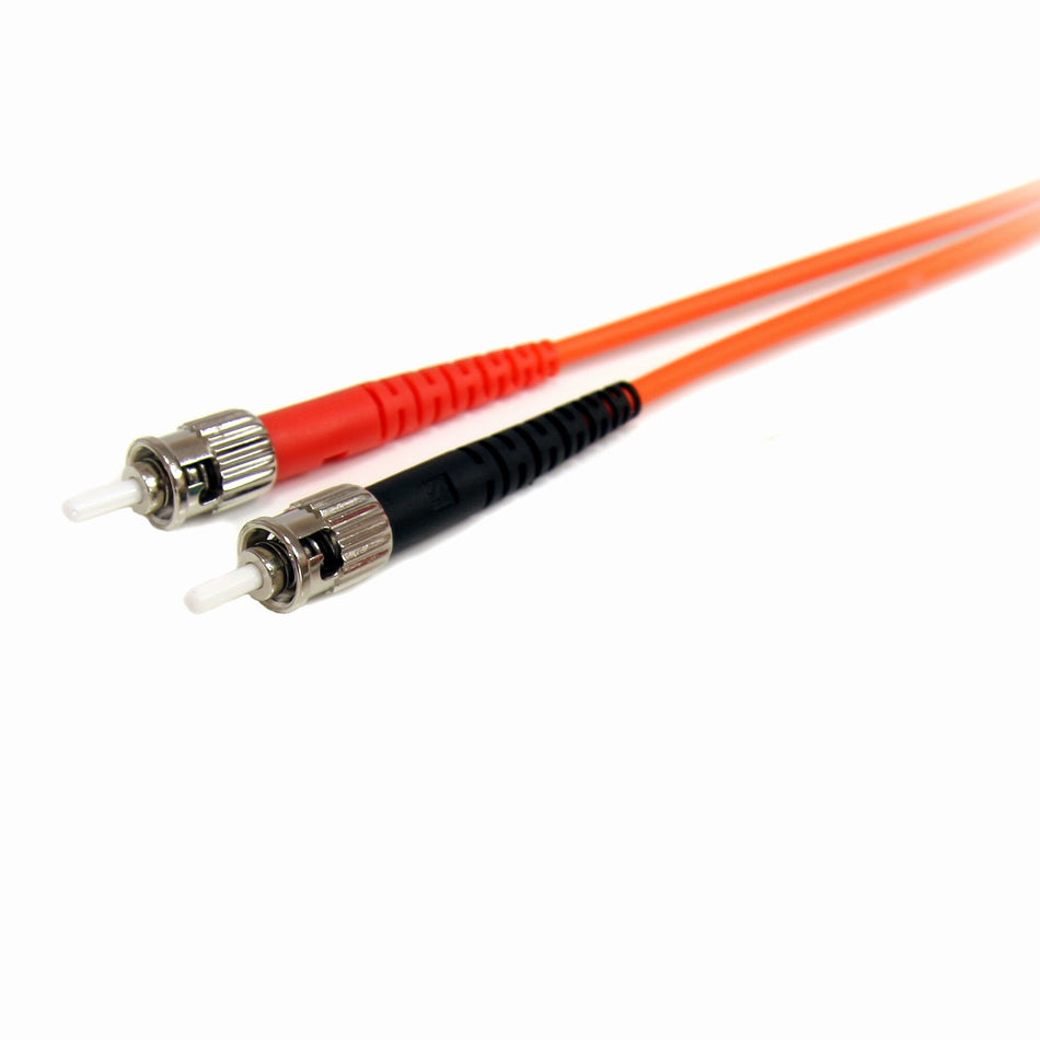 StarTech.com 2m Fiber Optic Cable - Multimode Duplex 62.5/125 LSZH Fiber Jumper Cord - LC/ST