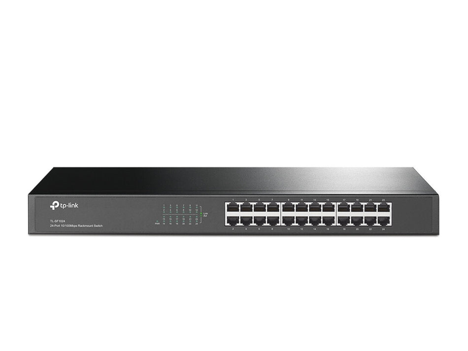 TP-Link 24-Port 10/100Mbps Rackmount Network Switch