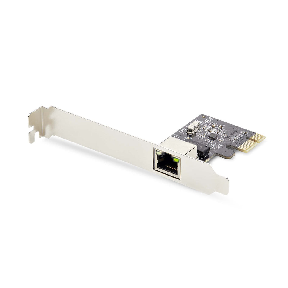 StarTech.com 1-Port Gigabit PCIe Network Adapter Card, 10/100/1000Mbps PCI Express LAN Card, NIC, Realtek RTL8111H, Works with Windows and Linux, TAA Compliant