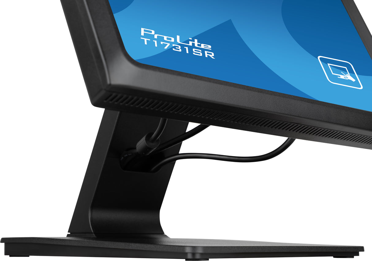 iiyama ProLite T1731SR-B1S computer monitor 43.2 cm (17") 1280 x 1024 pixels SXGA LCD Touchscreen Black