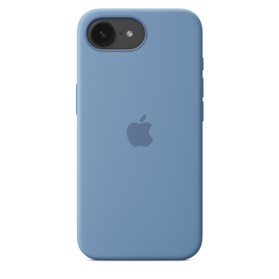 Apple iPhone 16e Silicone Case – Winter Blue