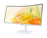 Samsung LS34C650TAU computer monitor 86.4 cm (34") 3440 x 1440 pixels 4K Ultra HD LED White