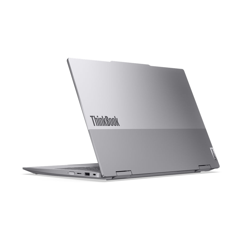 Lenovo ThinkBook 14 2-in-1 G4 IML Intel Core Ultra 7 155U Hybrid (2-in-1) 35.6 cm (14") Touchscreen WUXGA 16 GB DDR5-SDRAM 512 GB SSD Wi-Fi 6E (802.11ax) Windows 11 Pro Grey