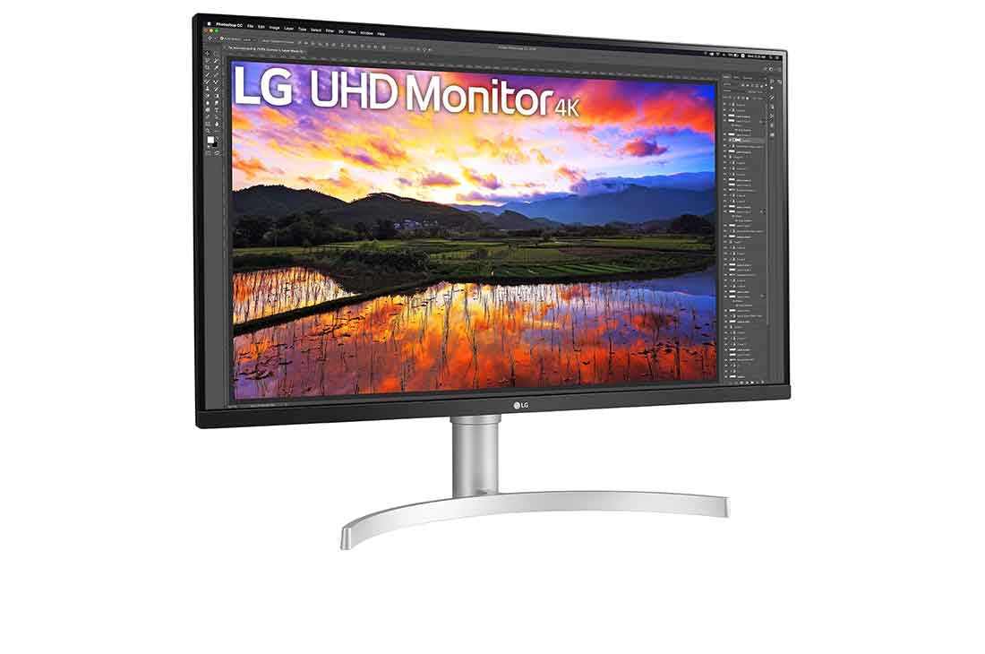 LG 32UN650P-W computer monitor 81.3 cm (32") 3840 x 2160 pixels 4K Ultra HD White