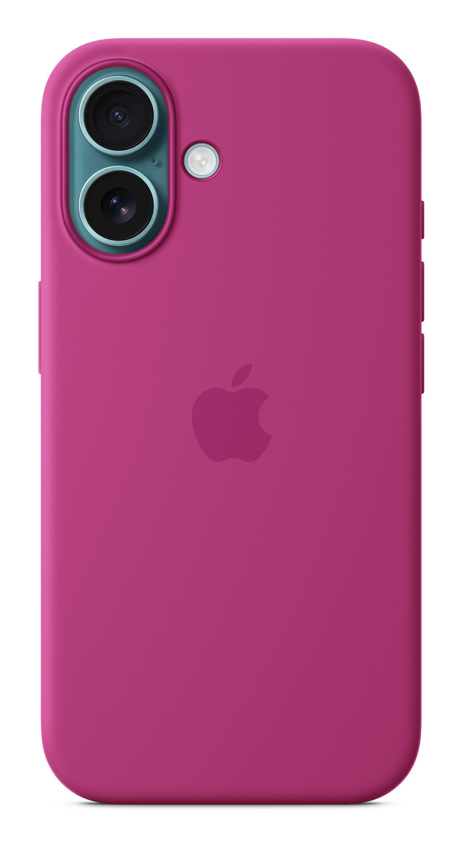 Apple iPhone 16 Silicone Case with MagSafe - Fuchsia