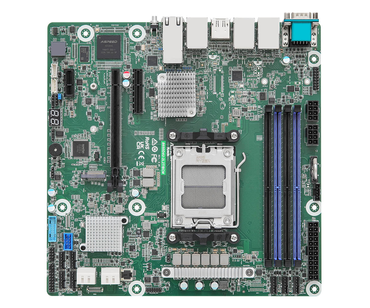 Asrock B650D4U-2L2T/BCM motherboard AMD B650 Express Socket AM5 micro ATX