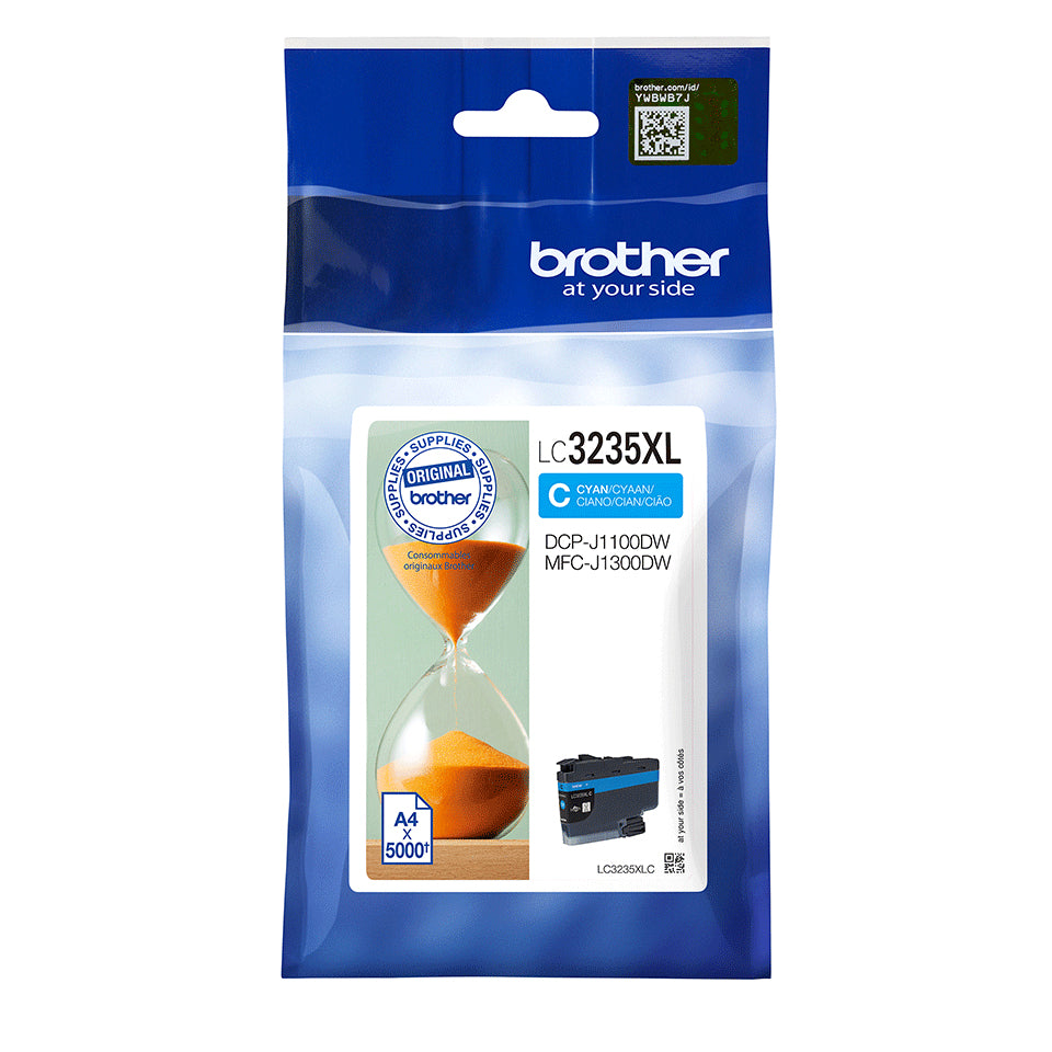 Brother LC-3235XLC Ink cartridge cyan, 5K pages for Brother MFC-J 1300