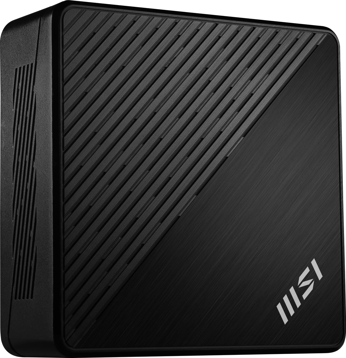 MSI Cubi N ADL Intel N200 Desktop PC, NUC, SFF, Mini Computer, HTPC, (4GB RAM, 128GB SSD, Windows 11 PRO), UHD Graphics/Type C/HDMI/DisplayPort/Dual LAN/WiFi 5/BT 5.1/VESA