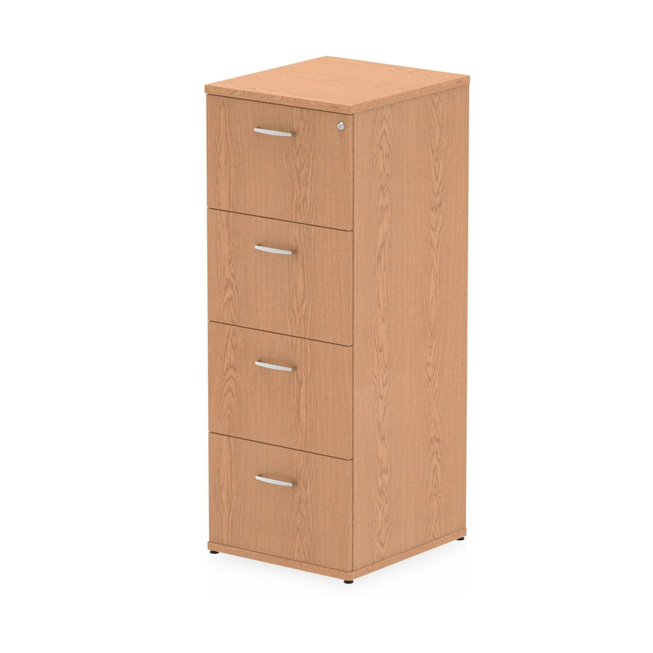 Dynamic I000782 filing cabinet Melamine Faced Chipboard (MFC) Oak