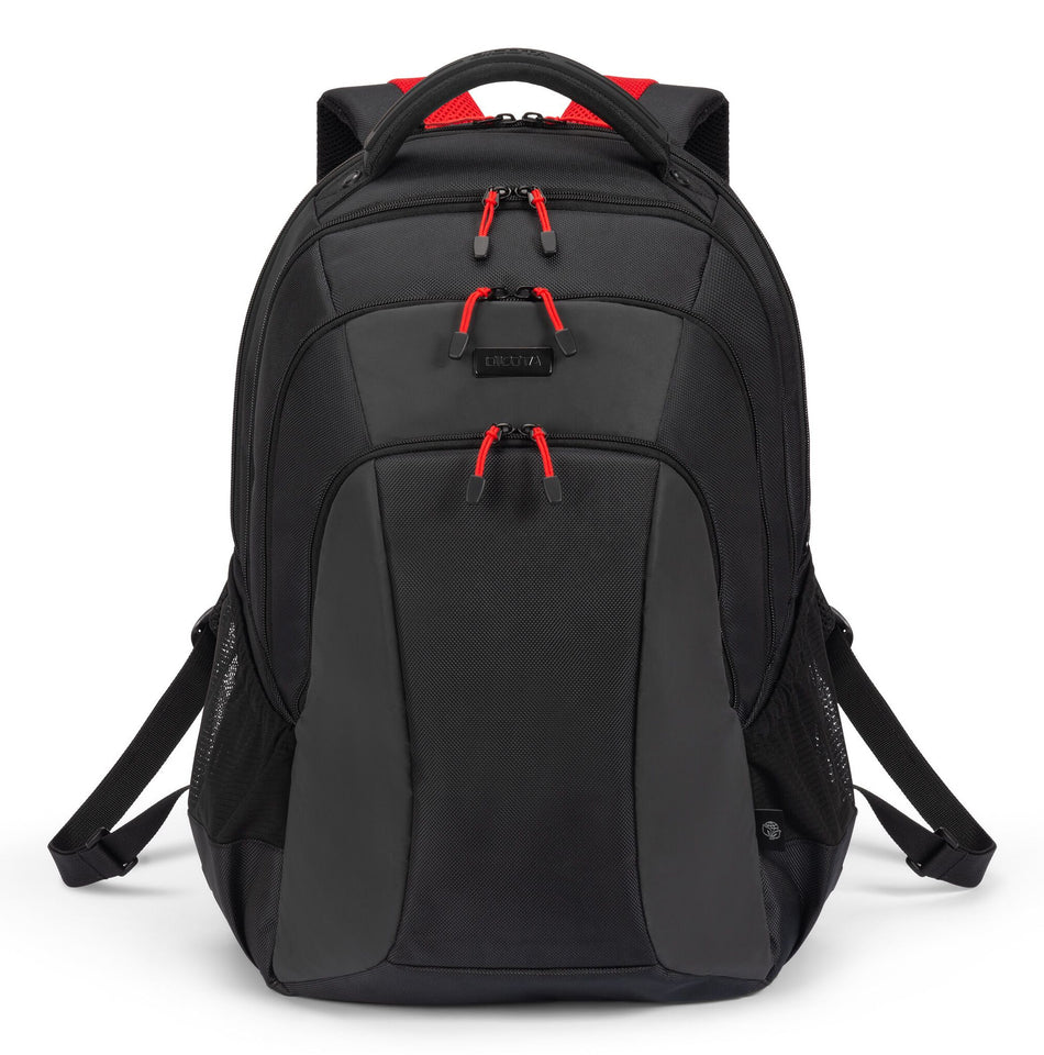 DICOTA D32119-RPET backpack Casual backpack Black, Red Polyester, Recycled polyethylene terephthalate (rPET)