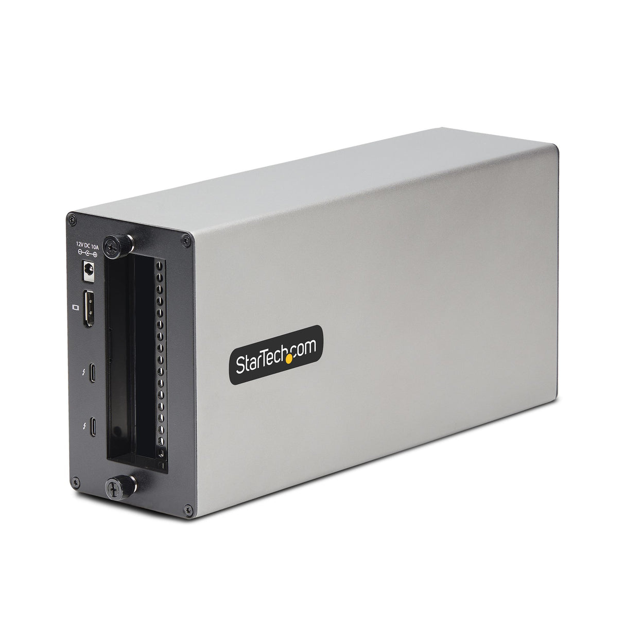 StarTech.com Thunderbolt 3 PCIe Expansion Chassis, External Enclosure W/Dual PCI Express Slots, PCIe Box for Laptops/Desktops/All-In-Ones, 8K/4K Output Via TB3/DP 1.4 Ports, For Video Capture/Fiber/Ethernet Cards