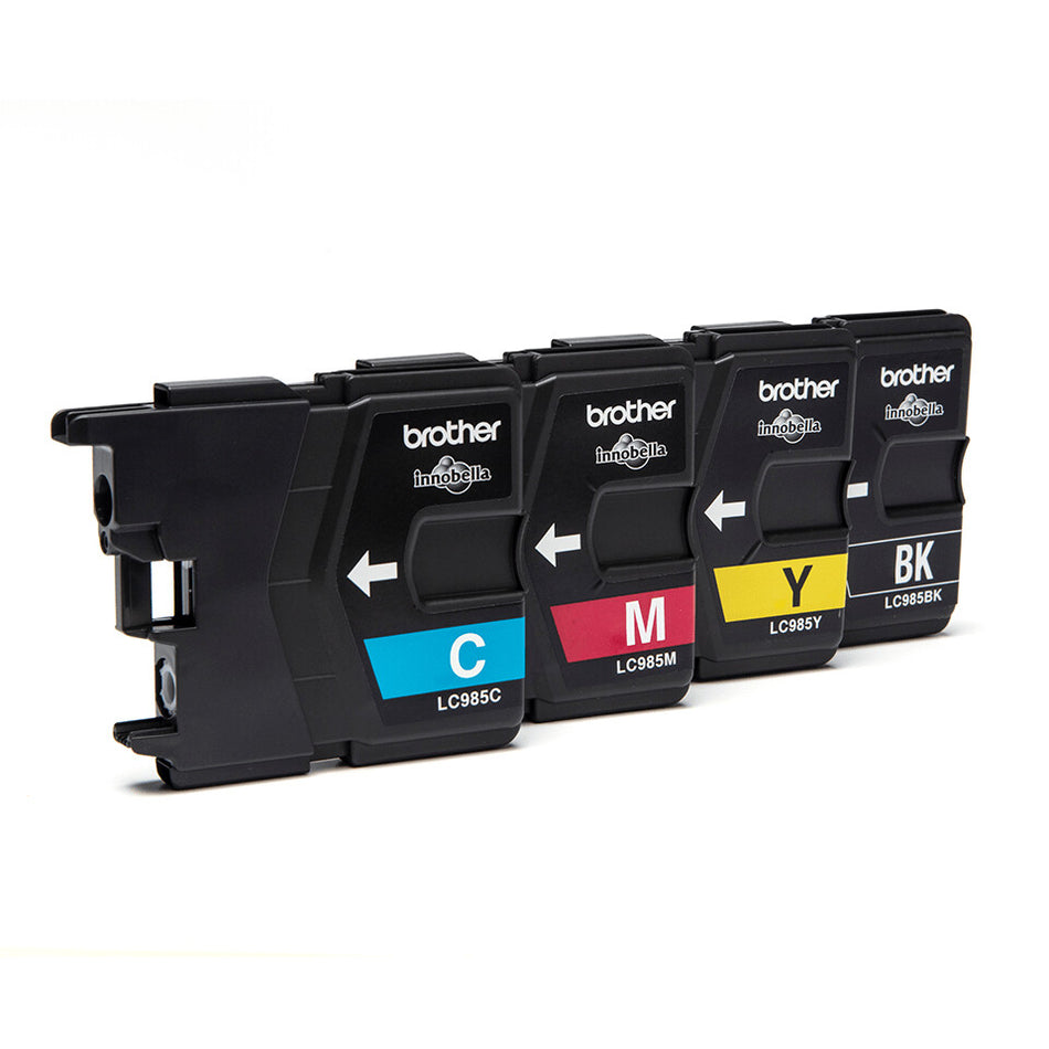 Brother LC985VALBP ink cartridge 4 pc(s) Original Black, Cyan, Magenta, Yellow