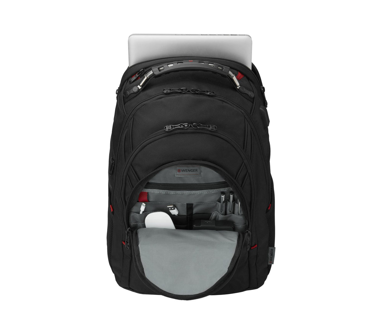 Wenger/SwissGear Ibex Ballistic Deluxe notebook case 43.2 cm (17") Backpack Black