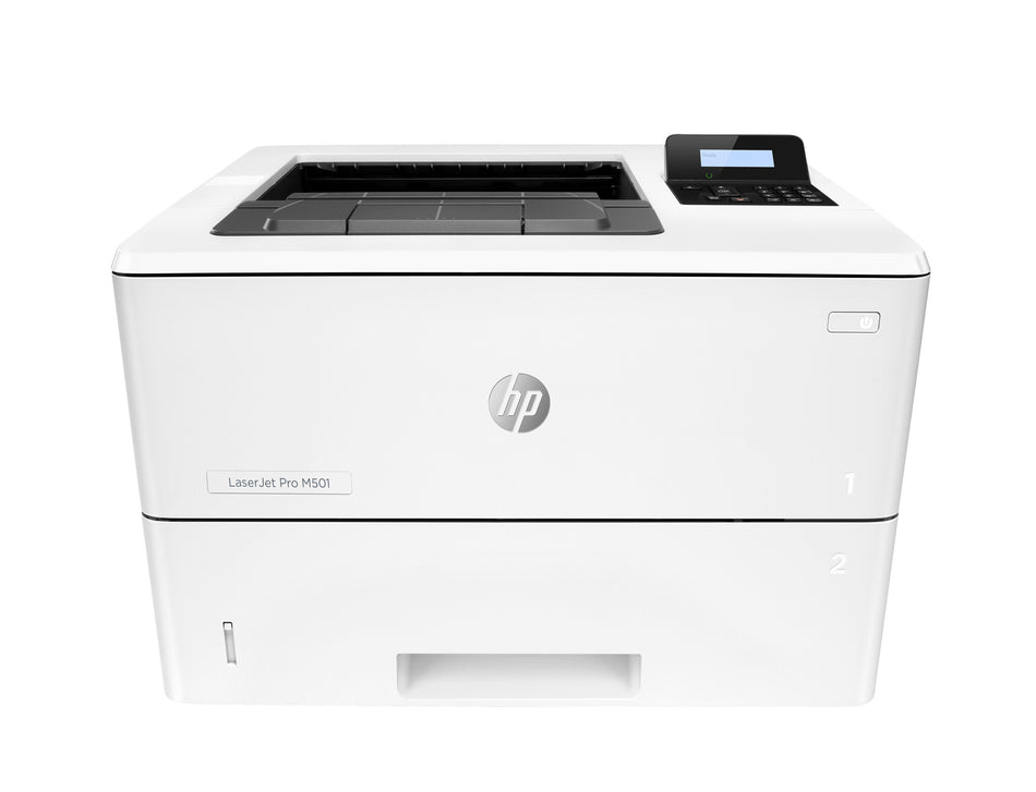 HP LaserJet Pro M501dn Black and white Printer, Ethernet Only; Duplex