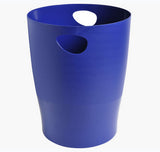 Exacompta Bee Blue Ecobin Waste Paper Bin - Navy Blue - New