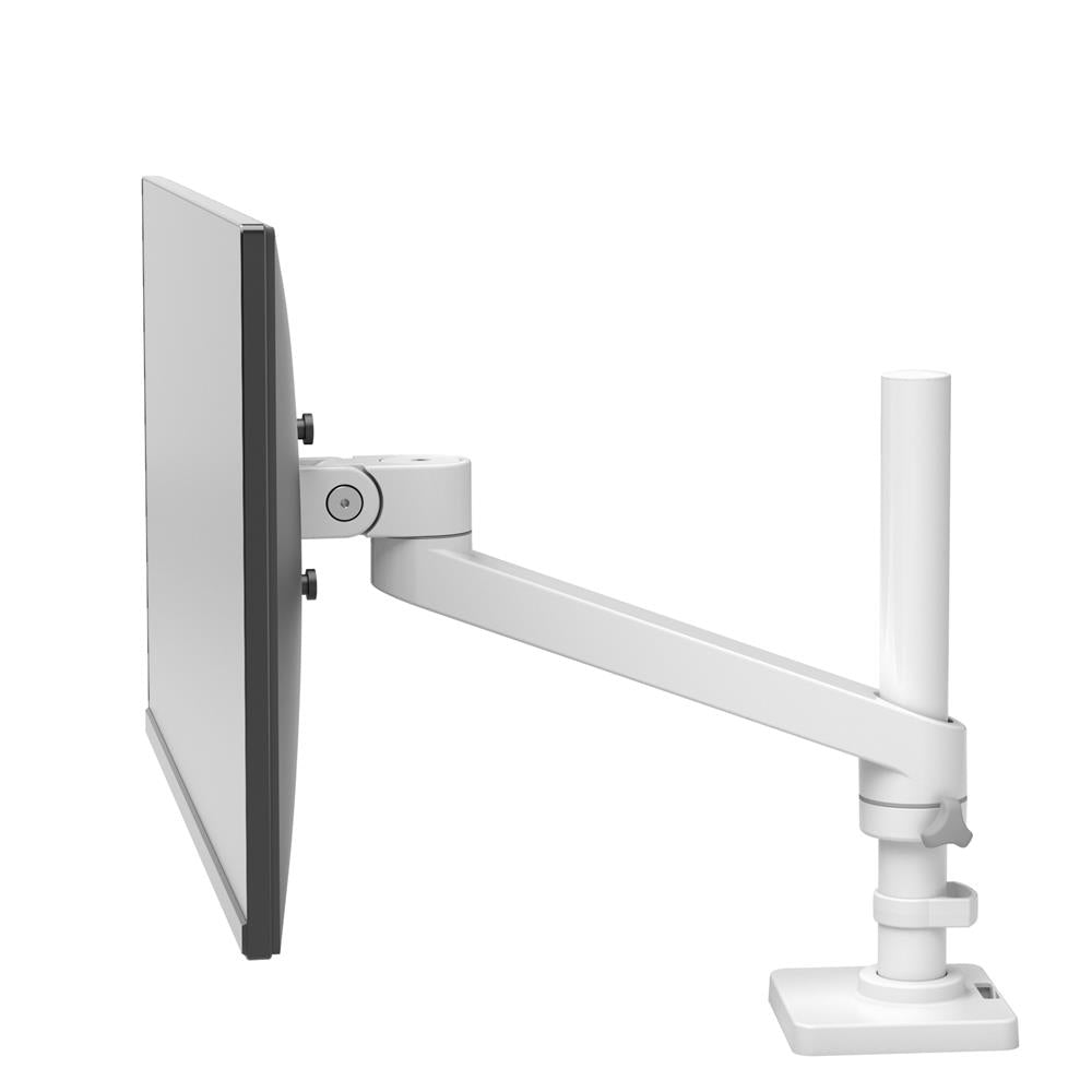 Ergotron NX Series NX MONITOR ARM WHITE 86.4 cm (34") Black, White Desk