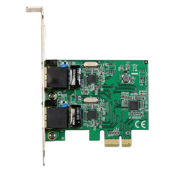 StarTech.com Dual Port Gigabit PCI Express Server Network Adapter Card - PCIe NIC