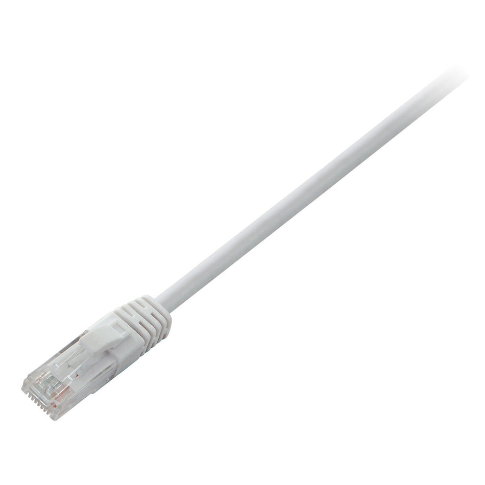 V7 White Cat6 Unshielded (UTP) Cable RJ45 Male to RJ45 Male 1m 3.3ft