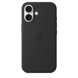 Apple iPhone 16 Silicone Case with MagSafe - Black