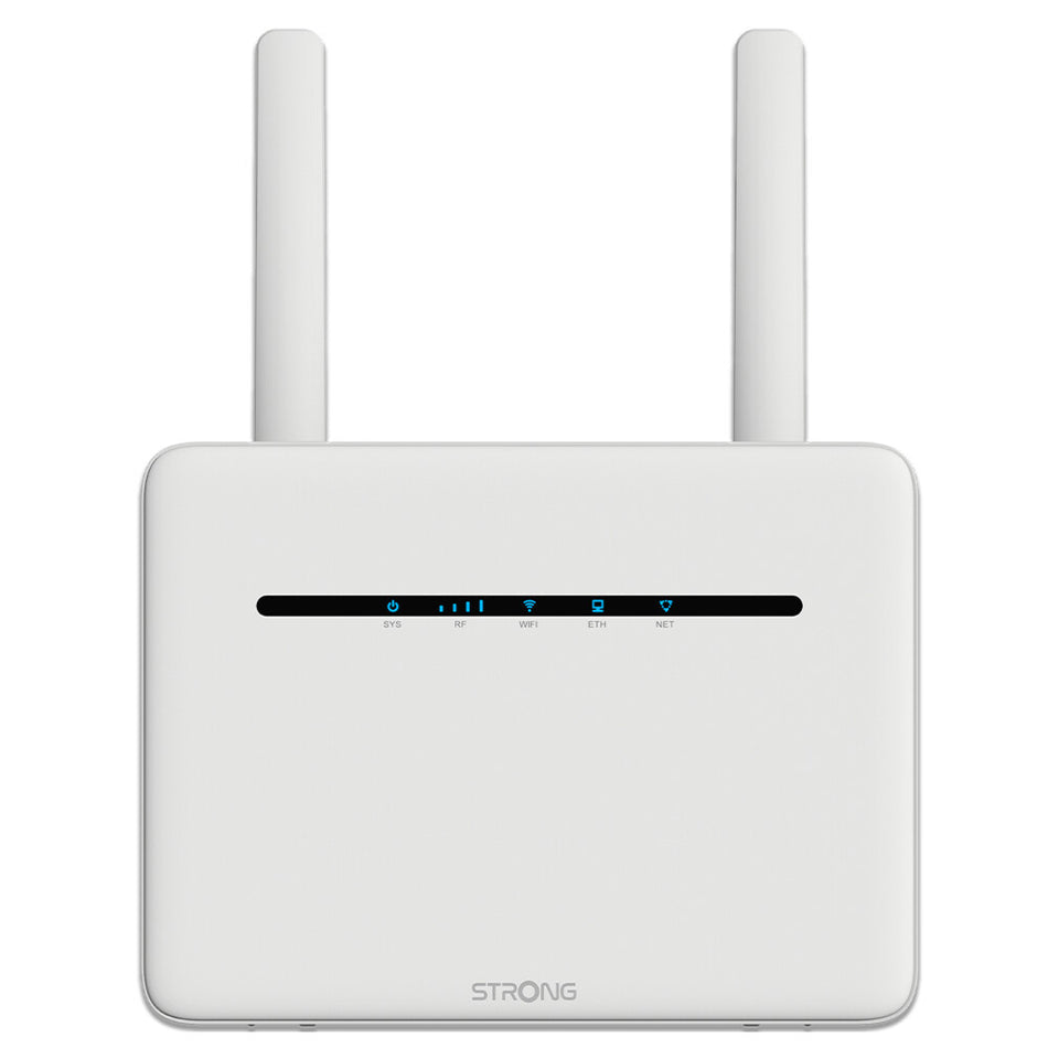 Strong 4G+ LTE Router 1200 UK wireless router Gigabit Ethernet Dual-band (2.4 GHz / 5 GHz) White