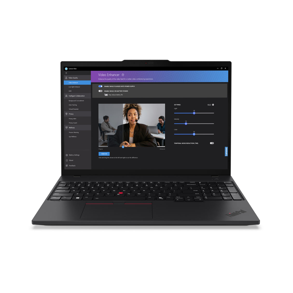 Lenovo ThinkPad T16 Intel Core Ultra 7 155U Laptop 40.6 cm (16") WUXGA 16 GB DDR5-SDRAM 512 GB SSD Wi-Fi 6E (802.11ax) Windows 11 Pro Black