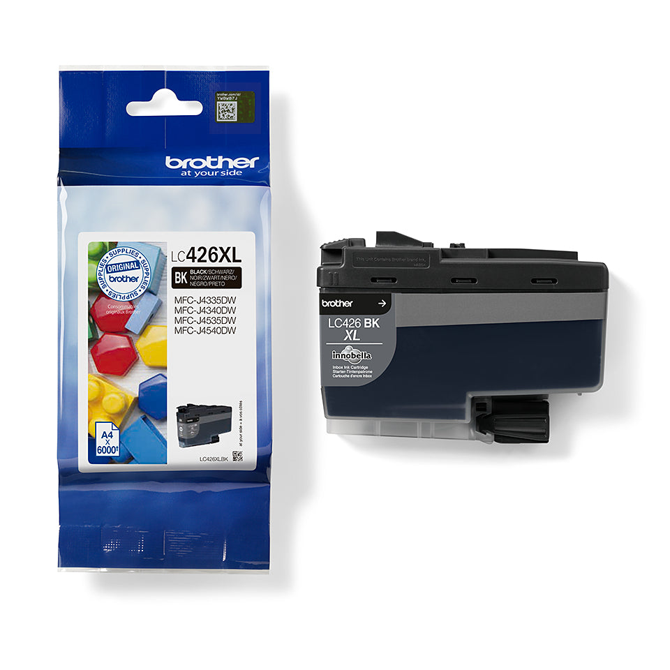 Brother LC-426XLBK Ink cartridge black, 6K pages ISO/IEC 19752 for Brother MFC-J 4335