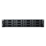 Synology RackStation RS2423+ NAS/storage server Rack (2U) AMD Ryzen V1780B 8 GB DDR4 DiskStation Manager Black, Grey