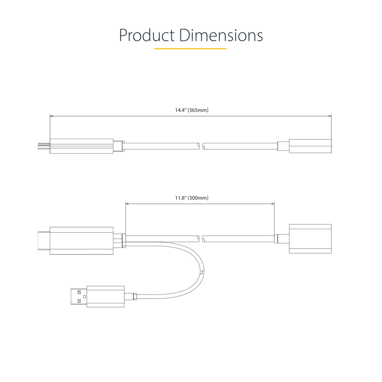 StarTech.com 1ft (30cm) HDMI to DisplayPort Adapter Cable, Active 4K 60Hz HDMI 2.0 to DP 1.2 Converter, HDR, USB Bus Powered, HDMI Source to DisplayPort Monitor for Laptops/PC