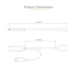 StarTech.com 1ft (30cm) HDMI to DisplayPort Adapter Cable, Active 4K 60Hz HDMI 2.0 to DP 1.2 Converter, HDR, USB Bus Powered, HDMI Source to DisplayPort Monitor for Laptops/PC