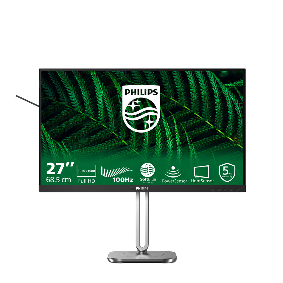 Philips 5000 series 27B2G5200/00 computer monitor 68.6 cm (27") 1920 x 1080 pixels Full HD LCD Anthracite