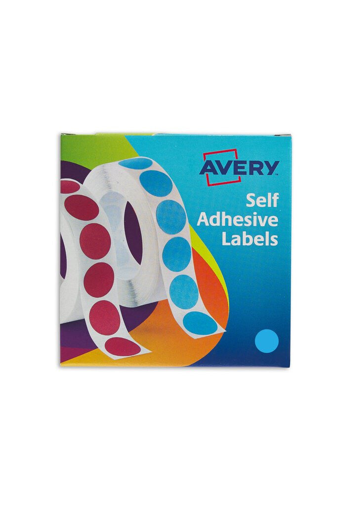 Avery 24-509 decorative sticker Paper Blue 1120 pc(s)