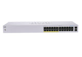 Cisco Business CBS110-24PP-D Unmanaged Switch | 24 Port GE | Partial PoE | 2x1G SFP Shared | Limited Lifetime Protection (CBS110-24PP-D)