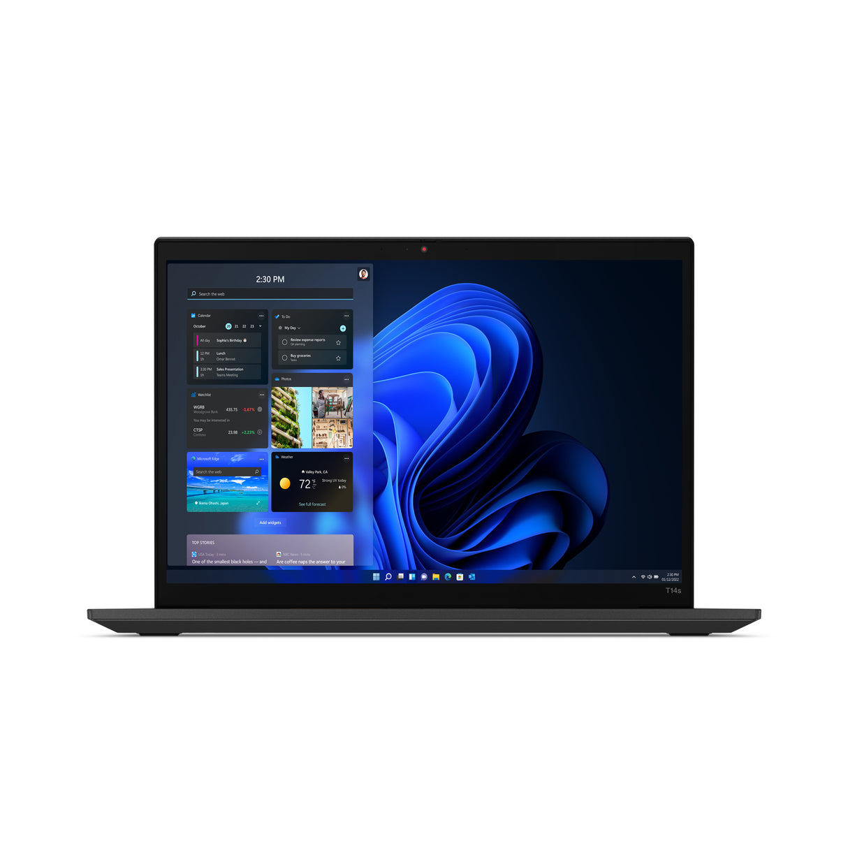 Lenovo ThinkPad T14s Gen 3 (Intel) Intel® Core™ i5 i5-1240P Laptop 35.6 cm (14") WUXGA 16 GB LPDDR5-SDRAM 256 GB SSD Wi-Fi 6E (802.11ax) Windows 11 Pro Black