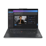 Lenovo ThinkPad Z16 AMD Ryzen™ 7 7840HS Laptop 40.6 cm (16") Touchscreen WQUXGA 32 GB LPDDR5x-SDRAM 1 TB SSD AMD Radeon RX 6550M Wi-Fi 6E (802.11ax) Windows 11 Pro Grey