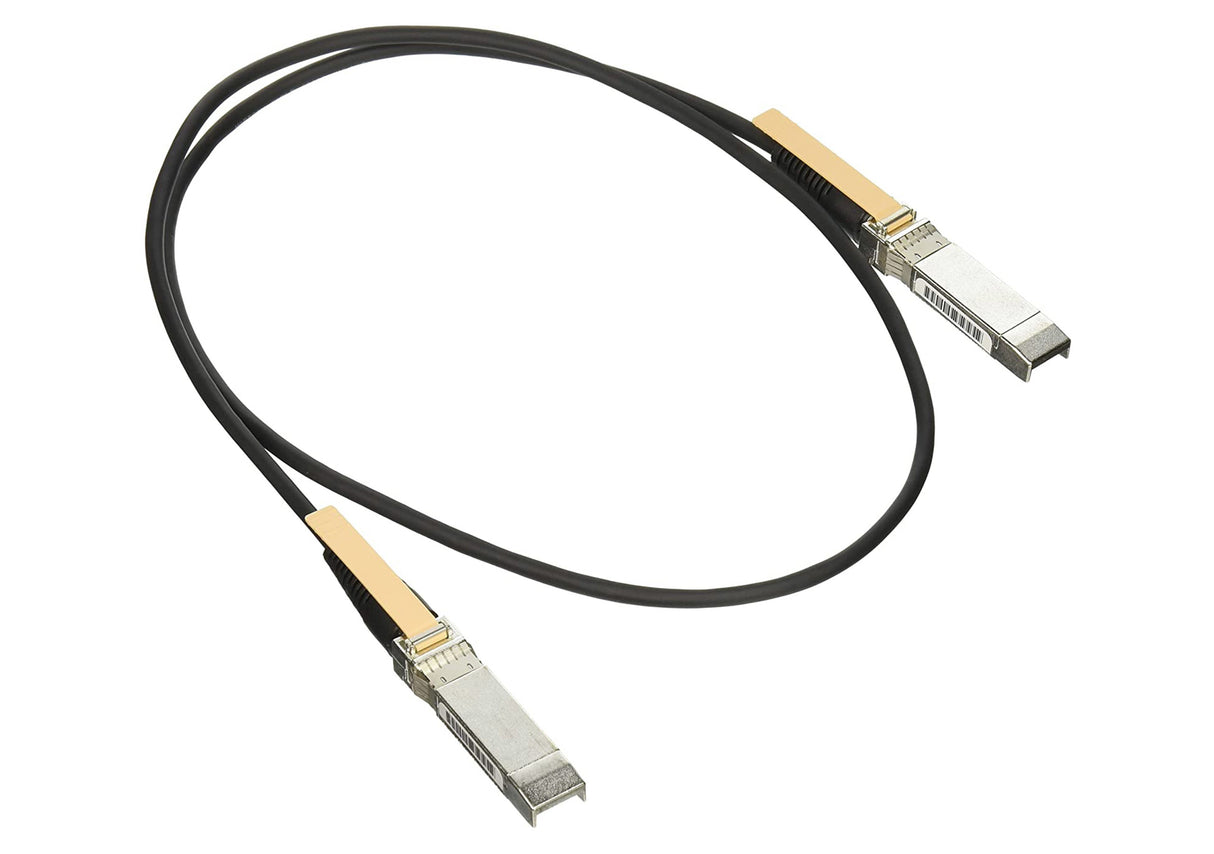 Cisco 10G Direct Attach Twinax SFP+ Cable, Passive, 30AWG Cable Assembly, 1 M, Beige, 5-Year Standard Warranty (SFP-H10GB-CU1M=)